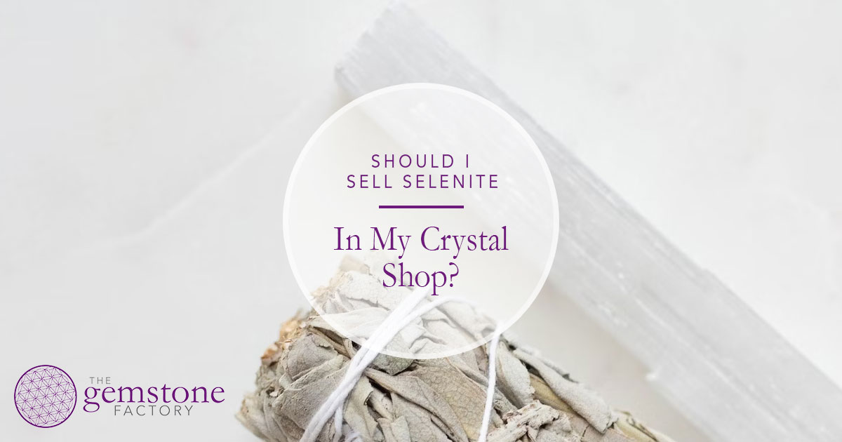 selenite crystal