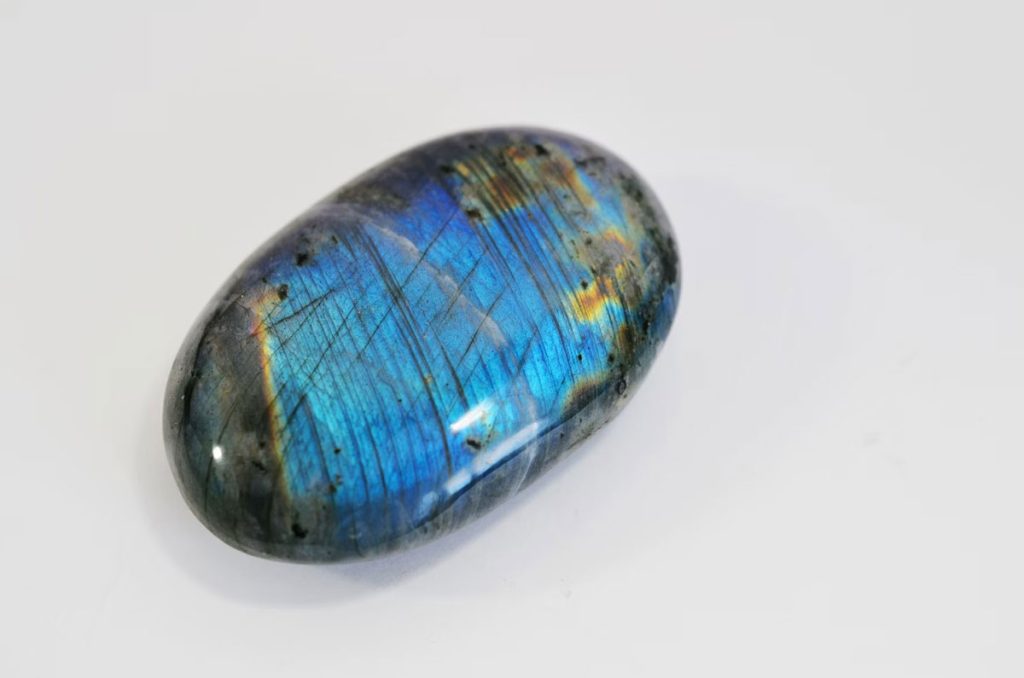 Labradorite crystal